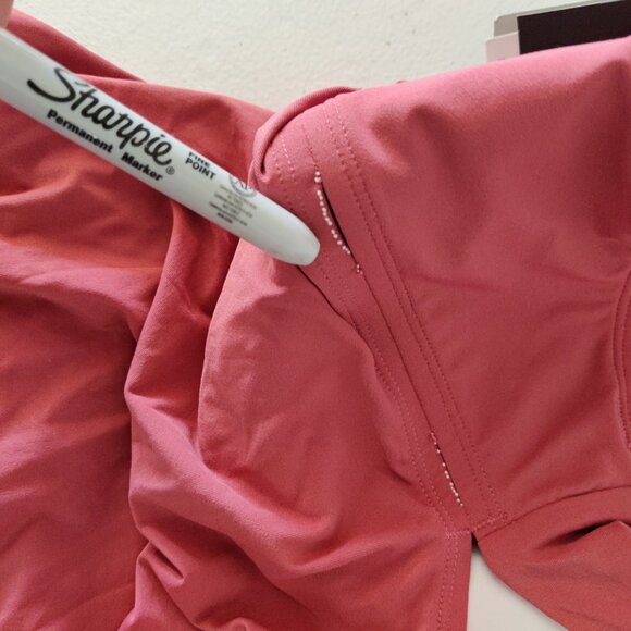 DEFECT Coco Reef Women's Underwire Shirred Bandeau Tankini Top Size 38C $99 C913 - Picture 5 of 5